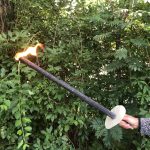 Torches Flambeaux En Cire - Lot De 200, Durée 100 Min, Poignée Bois Longue, Protection Anti-gouttes - Pour Feux De Camp, Extérieur - 9