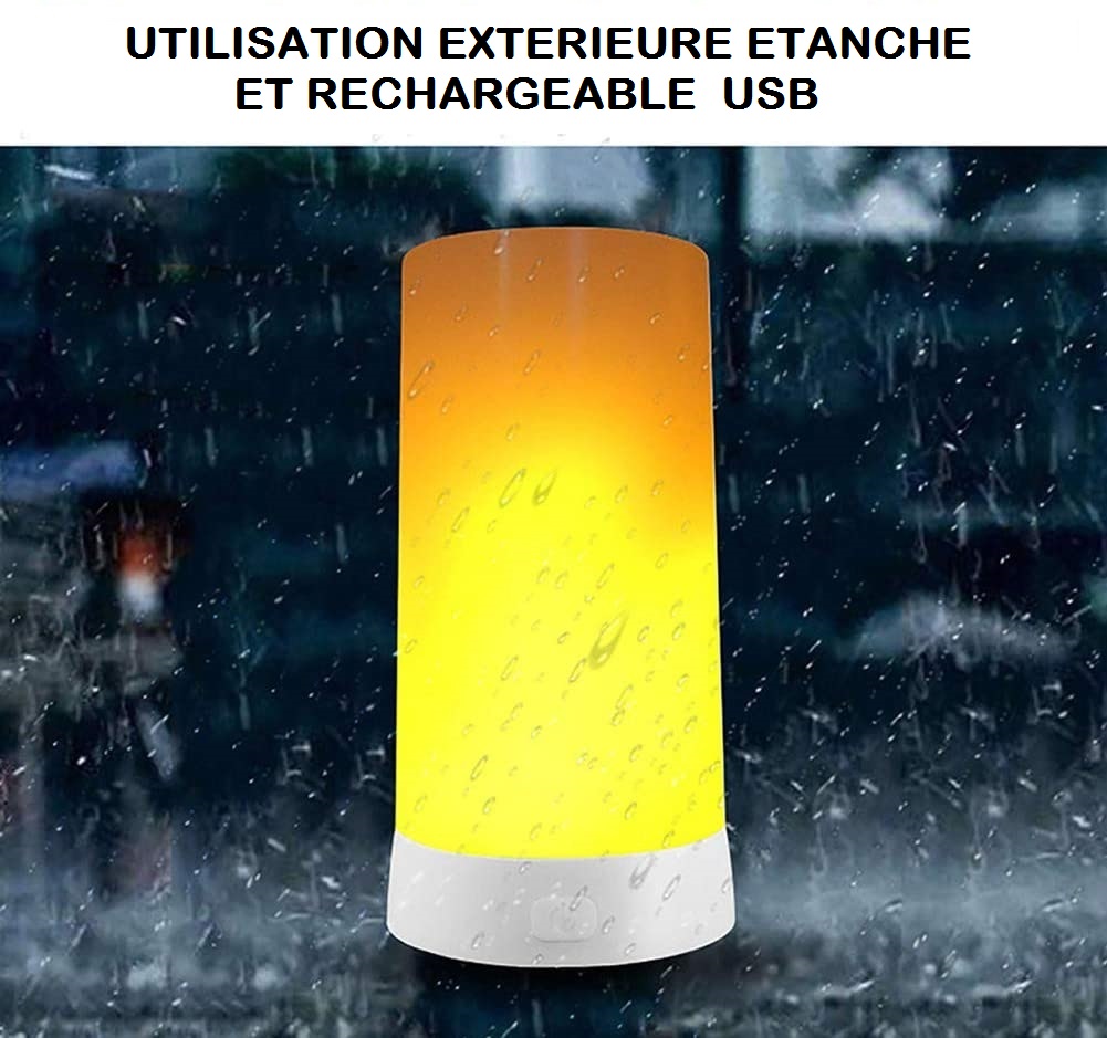 1 x KIT LED EFFET FLAMME (Prix TTC) • Flambeaux Shop
